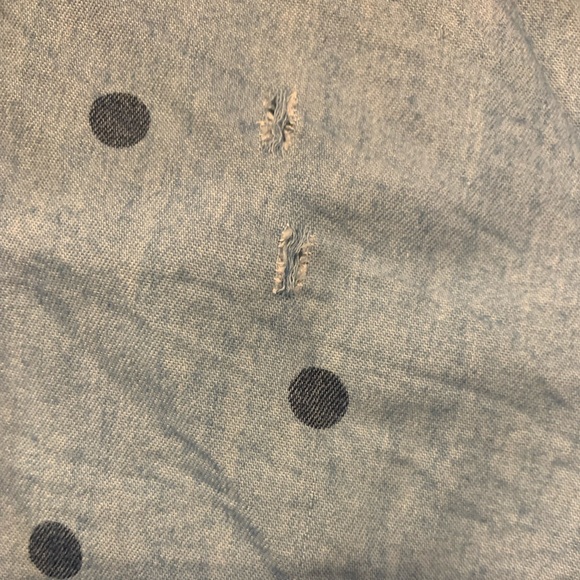 💞$5 Bundle Price💞 Old Navy Denim Polka Dot Sundress - Picture 4 of 5